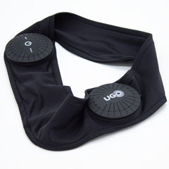 UGO Beanie - Black Sport Head Band - with Bluetooth Headphones