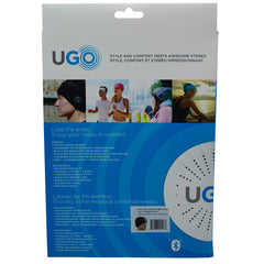 UGO Beanie - Black Beanie & light - with Bluetooth Headphones