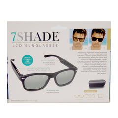 7 Sun Blocker LCD Sunglasses With Case & Micro- Fiber Cloth - As Seen On TV