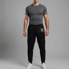 BIG & TALL MEN'S US ARMY - PK POLY SPAN - BLACK (WS# 81102) ~ Sweatpants