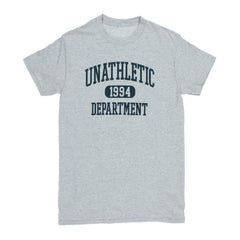 Brisco Brands Unathletic Department 1994 Sports Grey Unisex Tee Shirt  Assorted Sizes 2 Small UPC # 1922348450806 - 4 Medium UPC # 1922348450813 - 4 Large UPC # 1922348450820 -2 XL UPC # 1922348450837