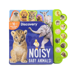 Discovery Noisy Baby Animals Includes 10 Baby Animal Sounds - pre priced $12.99