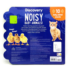 Discovery Noisy Baby Animals Includes 10 Baby Animal Sounds - pre priced $12.99