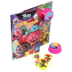 Dream Works Trolls World Tour music Speaker Story Book 15 Different Tunes - pre priced $19.99