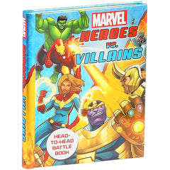 Marvel  Heroes Vs Villains Head to Head Battle Book - pre priced $10.99