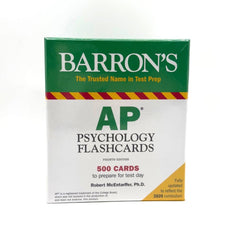 Barron's AP Psychology Flashcards Fourth Edition - pre priced $21.99