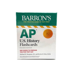 Barron's AP US History Flashcards Fourth Edition 500 cards - pre priced sticker $29.99,