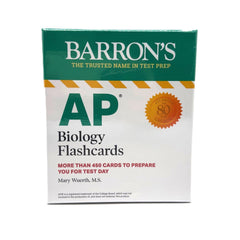 Barron's AP Biology Flash card more than 450 cards -pre priced $29.99