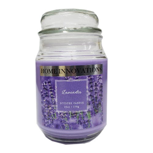 Home Innovations 18oz Jar Candle - Lavender