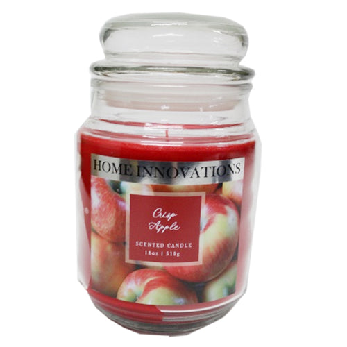 Home Innovations 18oz Jar Candle - Apple