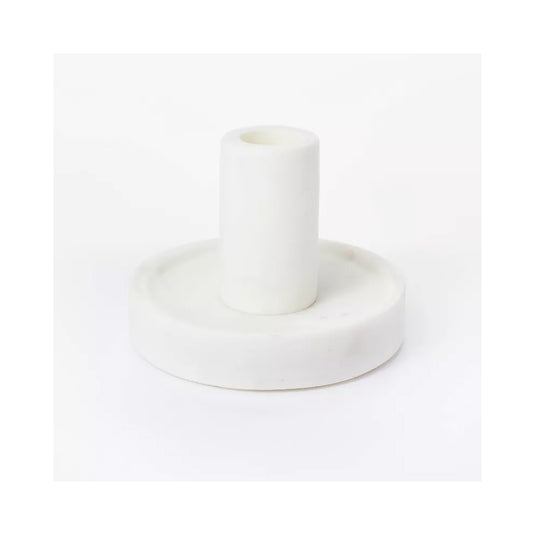Natural Marble 3" x 4" Candle Holder