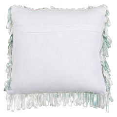 Nourison Shag Pillow - SEAFOAM