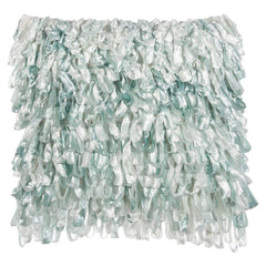 Nourison Shag Pillow - SEAFOAM