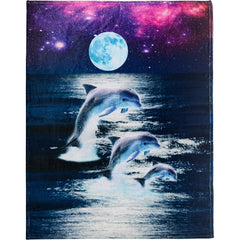 Dolphin Throw Blanket 50 x 60