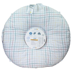 Luxe Floor Pillow - Finn Plaid Mini Floor Cushion