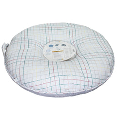 Luxe Floor Pillow - Finn Plaid Mini Floor Cushion