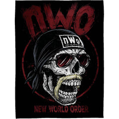 Sleep Squad WWE Hollywood Hogan 60"x 80"Raschel Throw Blanket