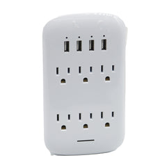 6 OUTLET USB WALL TAP