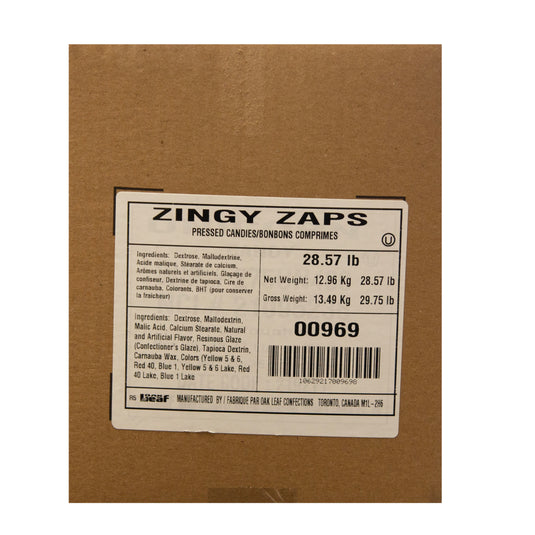Zingy Zaps 28.57 lb.