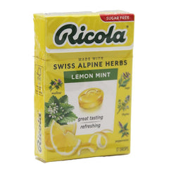 Ricola SF LEMON 17CT BOX 6X20 - Exp.12/25