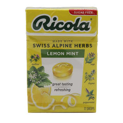 Ricola SF LEMON 17CT BOX 6X20 - Exp.12/25