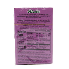 Ricola SF Berry Medley 17CT Box 12X10 - Exp. 12/25