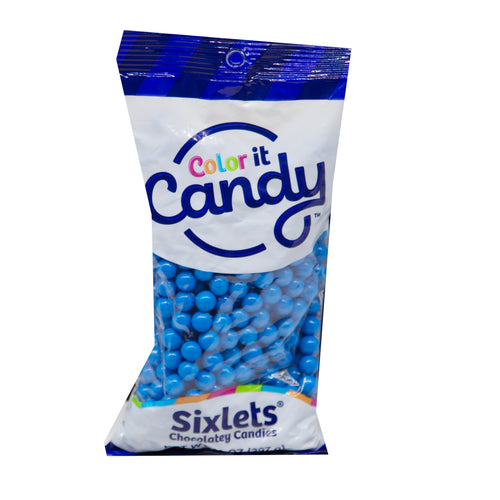 Color It Candy Sixlets Blue 14 Oz Bag - Exp 06