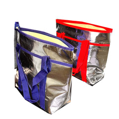 Cooler Bags Blue & Red Set Of 2