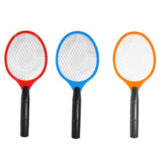 Electronic Bug Zapper Racquet  Red / Blue / Orange - Assorted 16 pc