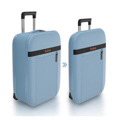 Rollink - Flex AURA 22" Hardside Collapsible Carry-On Plus - Dusty Blue