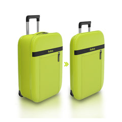 Rollink - Flex AURA 22" Hardside Collapsible Carry-On Plus - Limeade