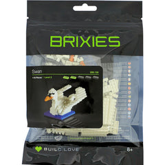 Brixies Swan - Large Ziplock