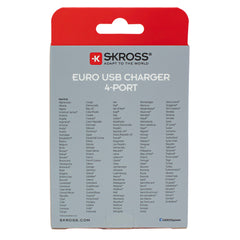 Skross EU USB Charger 4 Port