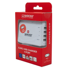 Skross EU USB Charger 4 Port