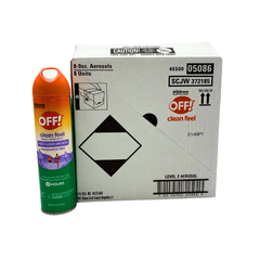 OFF! Clean Feel Insect Repellent Fragrance Free 9oz Aerosol