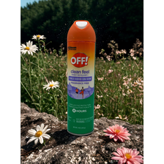 OFF! Clean Feel Insect Repellent Fragrance Free 9oz Aerosol