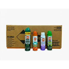 OFF Mixed PDQ 40Ct Display - OFF! 12 - 5oz Aerosol OFF! Clean Feel Insect Repellant UPC 0-46500-03762-7 / 8 - 4oz Aerosol OFF! Family Care Insect Repellent  UPC  0-46500-22154-5 / 8 - 4oz Aerosol OFF! Deep woods Insect Repellent UPC 0-46500-71764-2 /