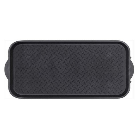 Diamond Plate Boot Tray 13.9 in X 30.4 in
