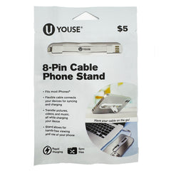 8PIN CABLE PHONE STAND WT