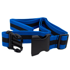 Go Travel Luggage Strap with Clip - Blue