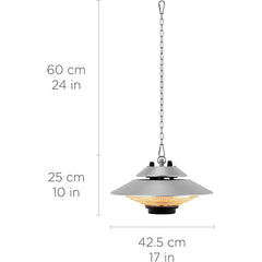 Briza Hanging Infrared heater 1500W (buy backs)