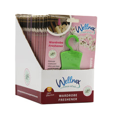 Wellnax Wardrobe Refreshner Spring Flower 24/4 - Priced By Pc Sold By 24ct Display
