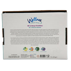 Wellnax Bathroom Refresher Lemon 12/4 - Exp. 06/27 - Priced By Pc Sold By 12ct Display