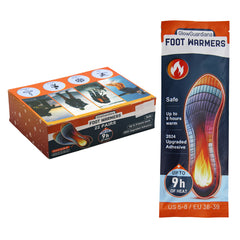 Glowguadiana Foot Warmers Retail Box Of 22pc