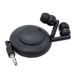 Go Travel World Collection Retractable Earphone - Black