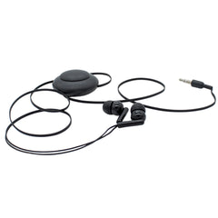Go Travel World Collection Retractable Earphone - Black