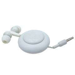 Go Travel World Collection Retractable Earphone - White