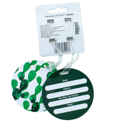Travel Smart By Conair Luggage Tags Set Of 2 Assorted Colors -  4pcs Out of Office Cactus , 4 pcs Vacation Mode Activated, Flamingo, 4 Pcs I need a 6 month Vacation Twice A Year! Grey Cheetah Print