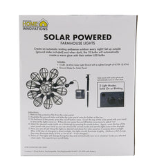 Home Innovation Solar Power 10 Cage Lights