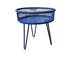 Metal Riser Plant Stand - Assorted Colors - White and Blue